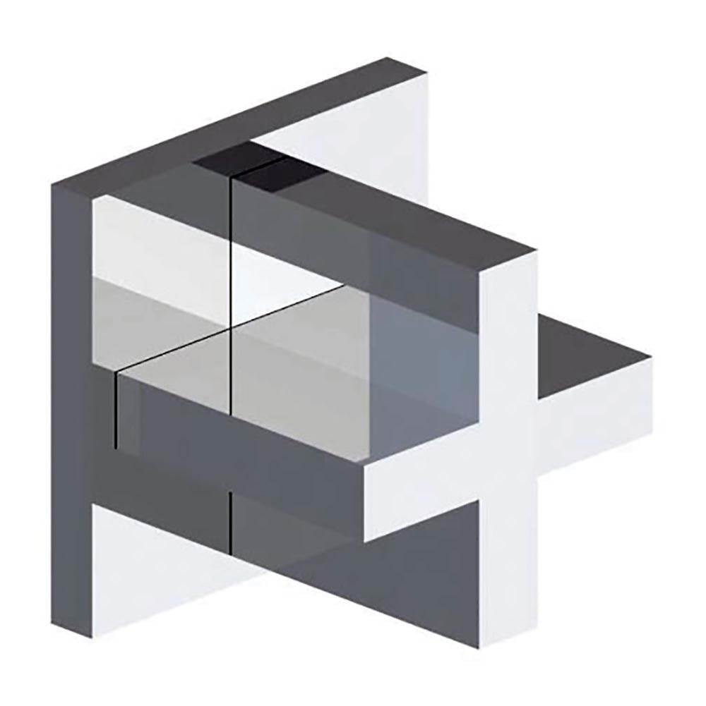 Franz Viegener FV480/J3.0 Edge Cross Wall Volume Control Trim Only