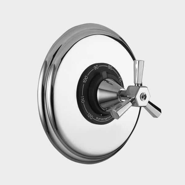 Sigma 1.005496.V0T 1/2'' Thermostatic Set No Volume Control Trim Regent X - Parent