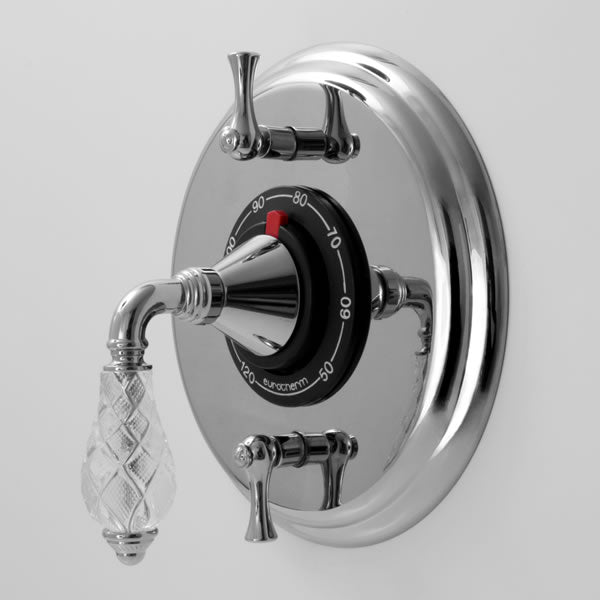 Sigma 1.006596.V2T 1/2'' Thermostatic Set Two Volume Controls Trim Luxembourg - Parent