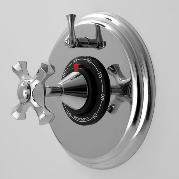 Sigma 1.007596.V1T 1/2'' Thermostatic Set One Volume Control Trim Mallorca - Parent