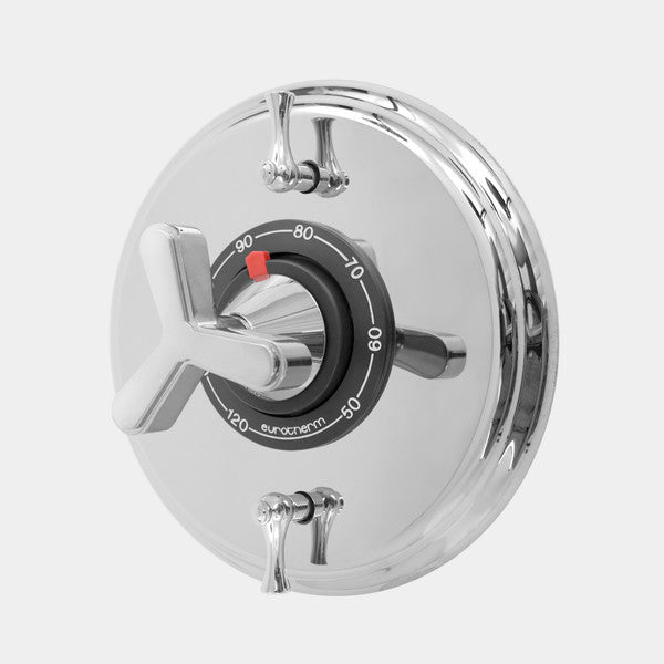 Sigma 1.009496.V2T 1/2'' Thermostatic Set Two Volume Controls Trim Moderne - Parent