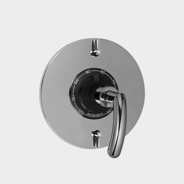 Sigma 1.079296.V2T 1/2'' Thermostatic Set Two Volume Controls Trim Prana - Parent