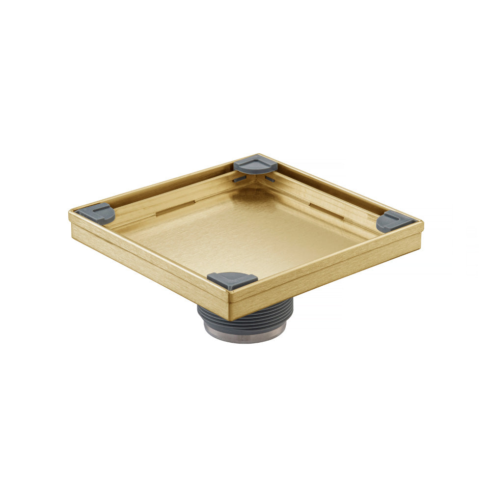 Flusso 10.SQD.0606 6" Tile Insert Floor Drain with 2" Outlet