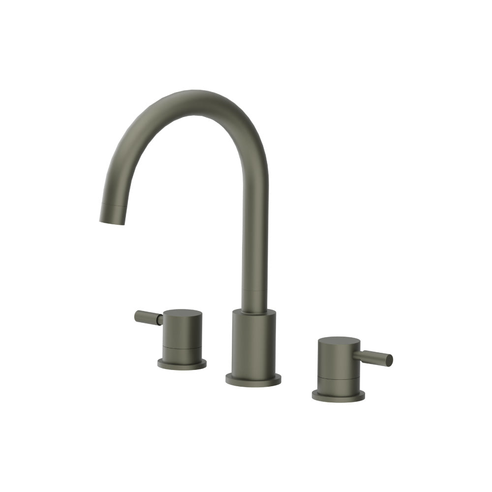 Flusso Serie 100 100.2410 3 Hole Deck Mount Roman Tub Faucet