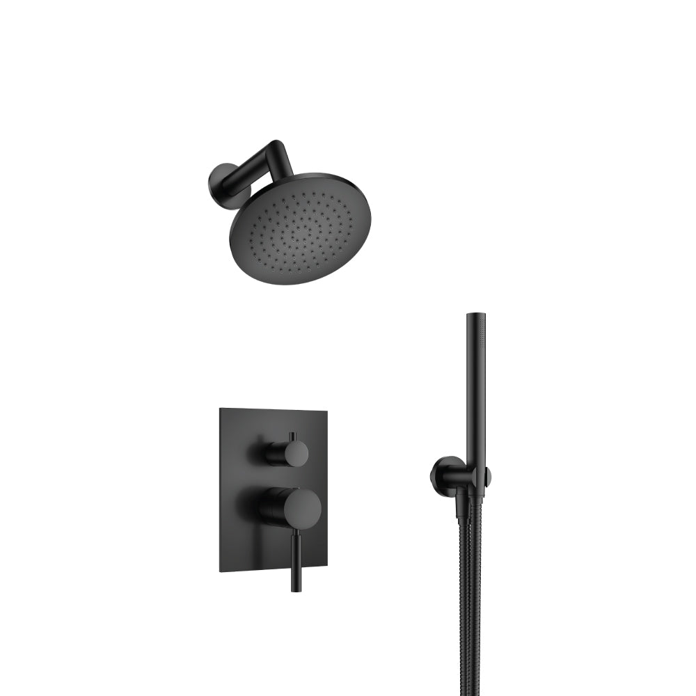 Flusso Serie 100 100.3250 Two Output Shower Set With Shower Head And Hand Held