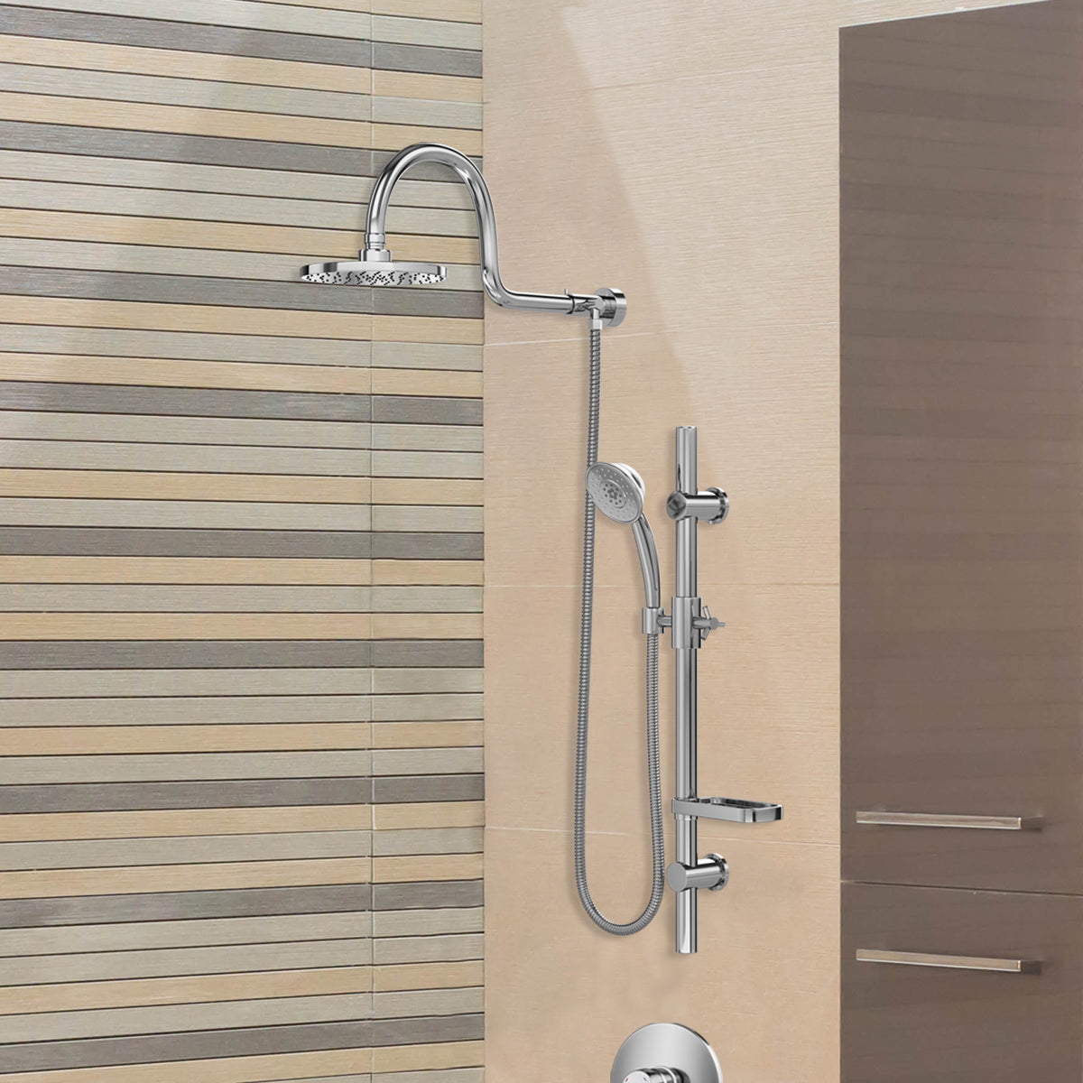 Pulse PLS-1019 Aqua Rain ShowerSpa Brass Shower System - Parent