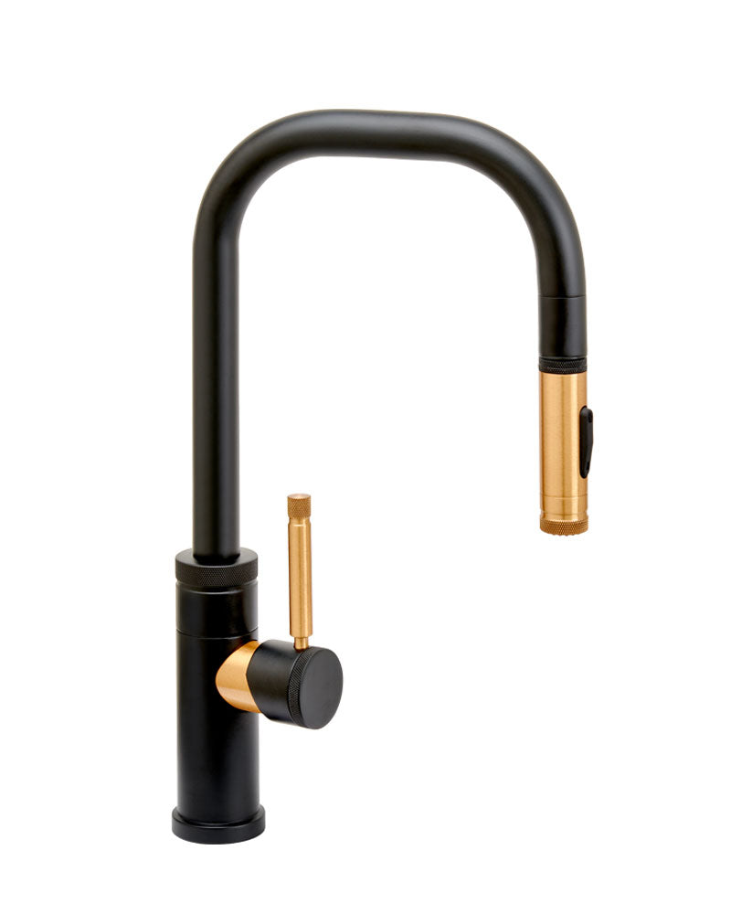 Waterstone 10230 Fulton Industrial Prep Size Pulldown Faucet - Toggle Sprayer - Parent