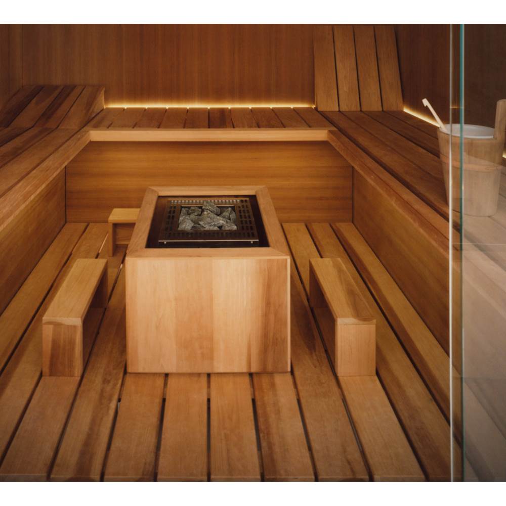 Effe AS10001419 Footrests sauna air heat-treated aspen wood