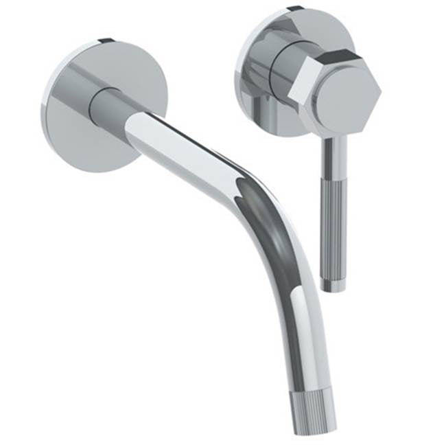 Watermark 111-1.2-SP4 Sutton Wall Mount 2 Hole Lavatory Set With 8-1/4" Spout