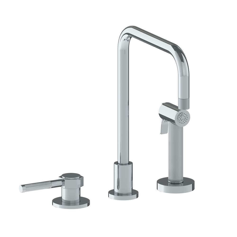 Watermark 111-7.1.3A-SP4 Sutton Deck Mounted 3 Hole Kitchen Set W/ Side Spray - Parent