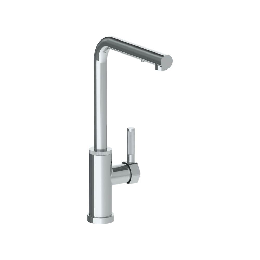 Watermark 111-7.3P1-SP4 Deck Mounted 1 Hole Square Top Kitchen Faucet With Pull Out Spray - High Spout - Parent