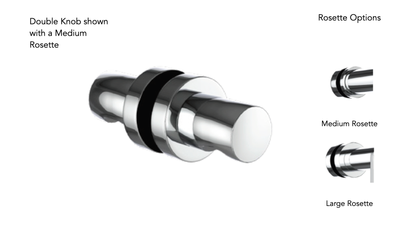 Neelnox BEA-KND-LR Beaumont Double Knob Large Rosette - Parent