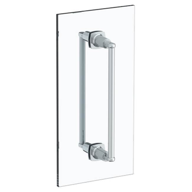 Watermark 115-0.1-12DDP H-Line 12” Double Shower Door Pull/ Glass Mount Towel Bar - Parent
