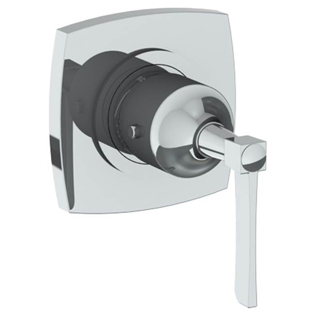 Watermark 115-T15-MZ4 H-Line Wall Mounted Mini Thermostatic Shower Trim 3-1/2" Diameter