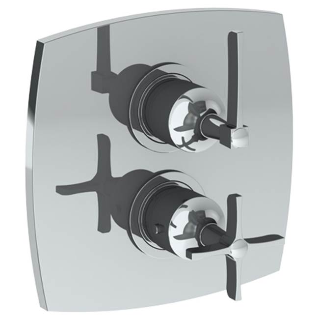 Watermark 115-T20-MZ4 H-Line Wall Mounted Thermostatic Shower Trim With Built-In Control 7-1/2"