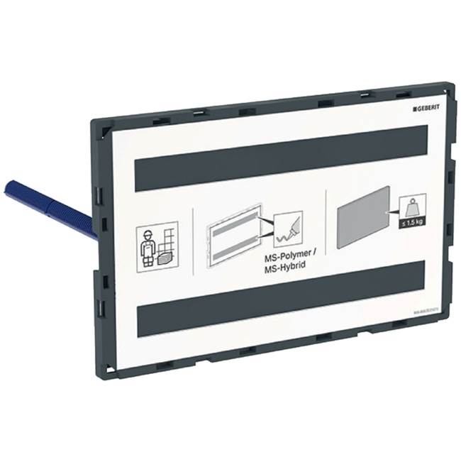 Geberit 115.087.00.1 Cover Plate Omega, Surface-Even