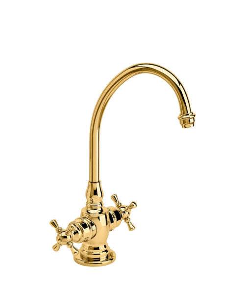Waterstone 1250HC Hampton Hot and Cold Filtration Faucet - Cross Handles