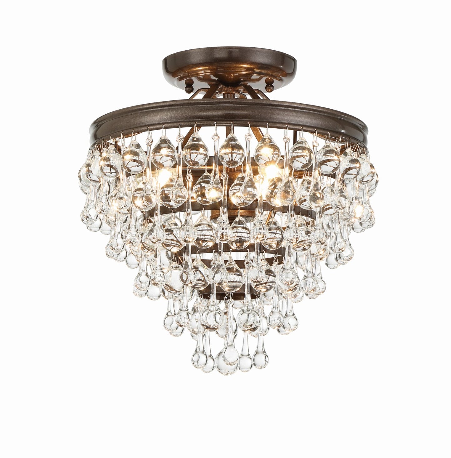 Crystorama 130_CEILING Calypso 3 Light Ceiling Mount