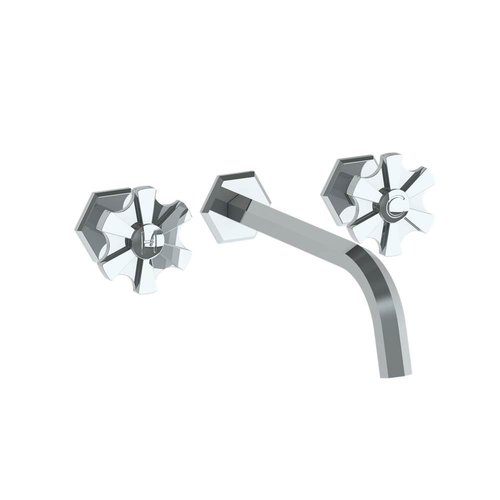 Watermark 133-2.2-JA6 Wall Mounted 3 Hole Lavatory Set With 8 1/2" Ctc Spout - Parent