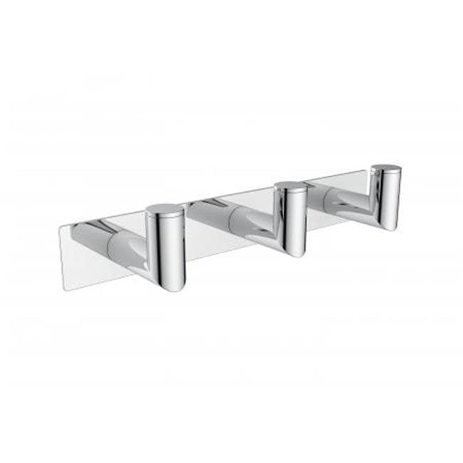 Kartners 144134-3 Oslo Triple Robe Hook Deep