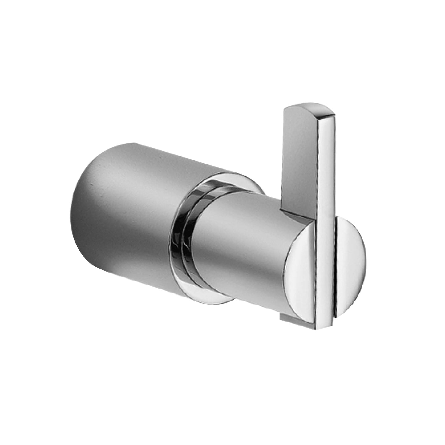 Flusso Serie 145 145.1001CP Brass Bathroom Towel / Robe Hook - Chrome