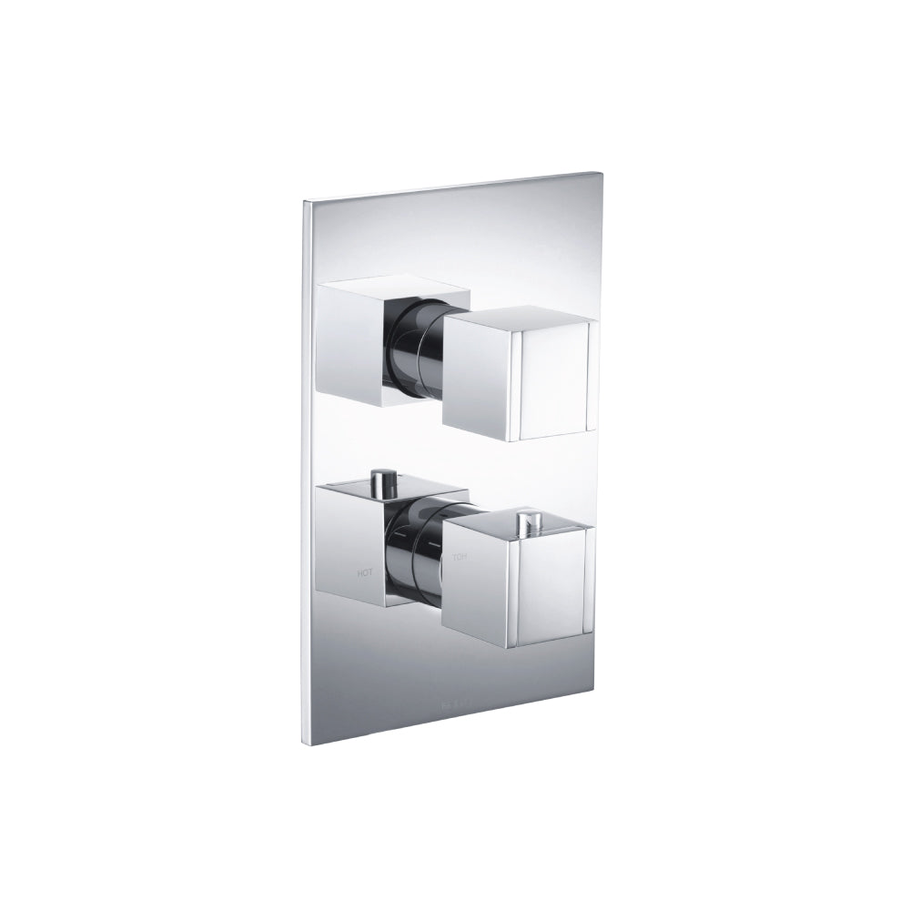 Flusso 150.4301TCP Trim For Thermostatic Valve - Chrome