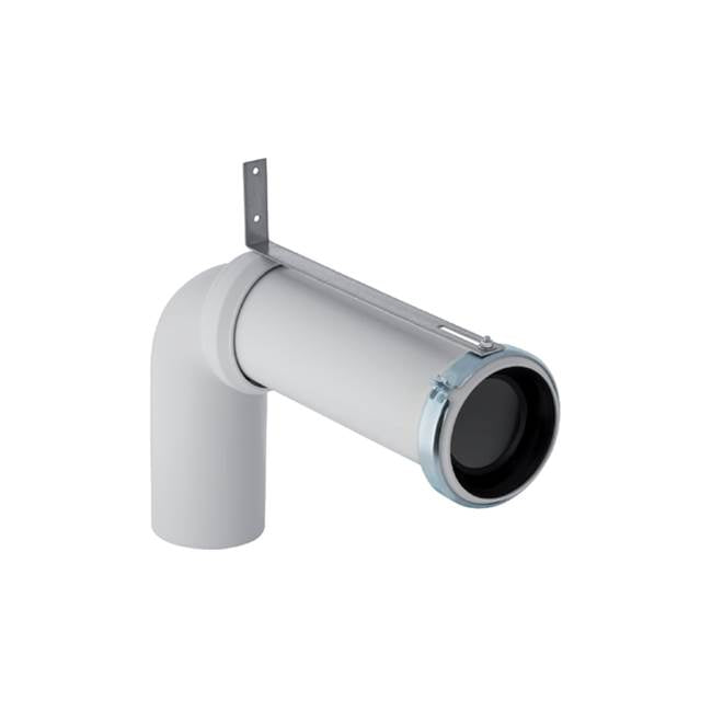 Geberit 152.647.00.1 Connection Bend 90 Degrees Set With Extension: D110Mm