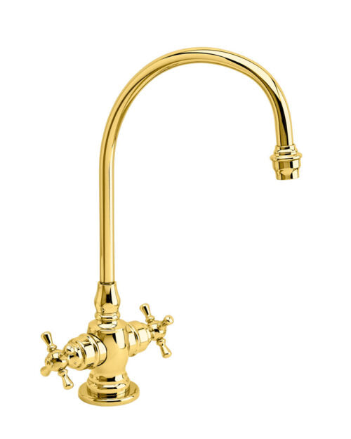Waterstone 1550 Hampton Bar Faucet - Cross Handles