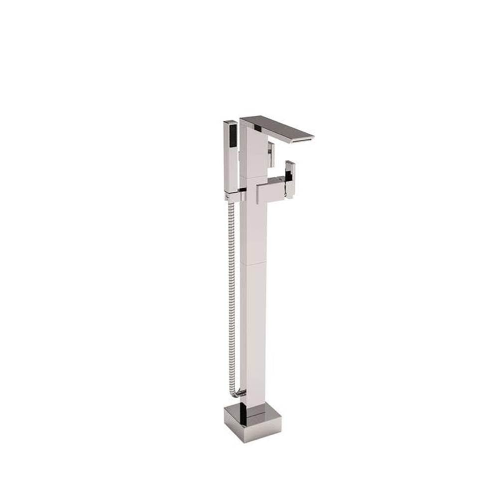 Franz Viegener FV215/J3.0 Edge Cross Square Freestanding Tub Faucet - Trim Only