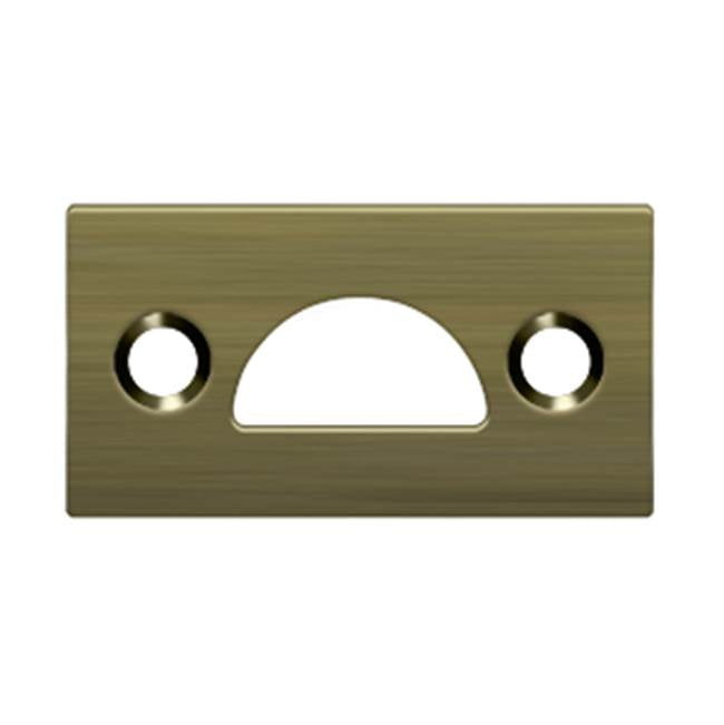 Deltana 178MST Mortise Strike, Solid Brass