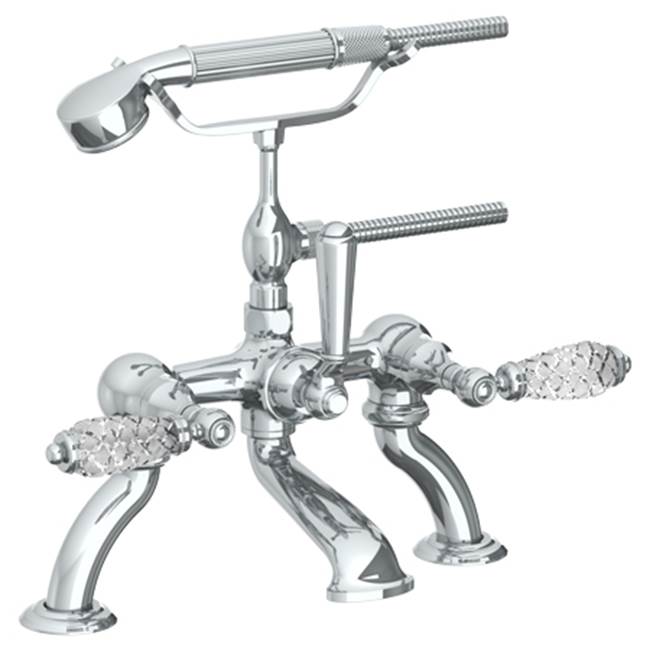 Watermark 180-8.2-AA Venetian Deck Mounted Exposed Bath Set With Hand Shower