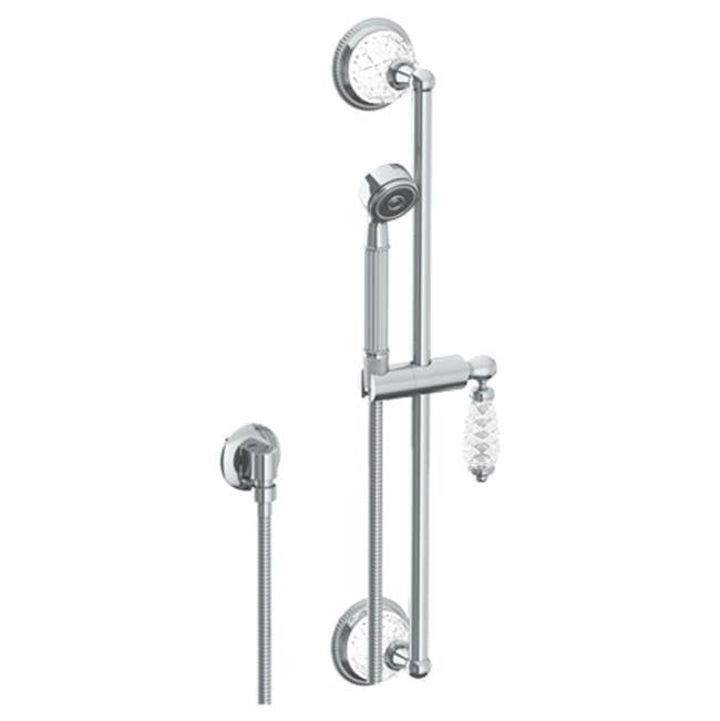 Watermark 180-HSPB1-AA Venetian Positioning Bar Shower Kit With Hand Shower & 69" Hose