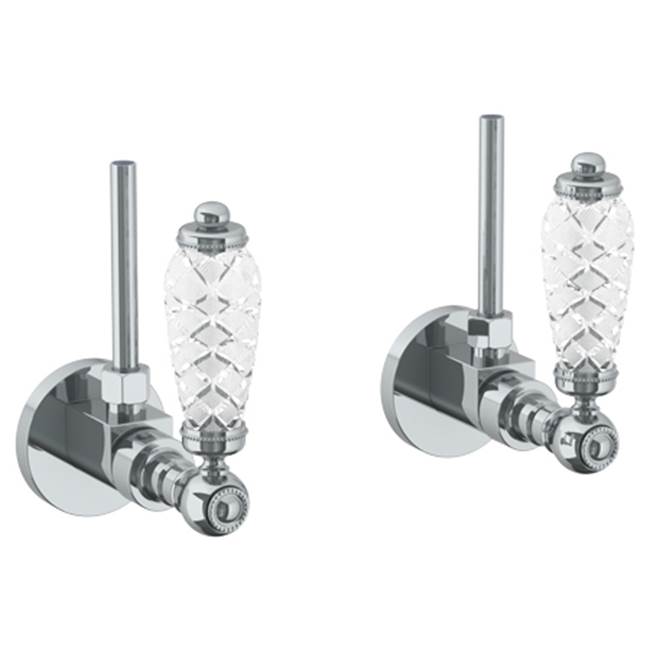 Watermark 180-MAS2-AA Venetian Lavatory Angle Stop Kit -1/2" IPS X 3/8" Od Compression