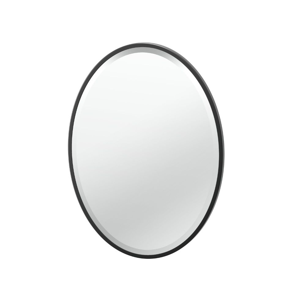 Gatco Flush Mount Ez Hanging 27.5H Framed Oval Mirror