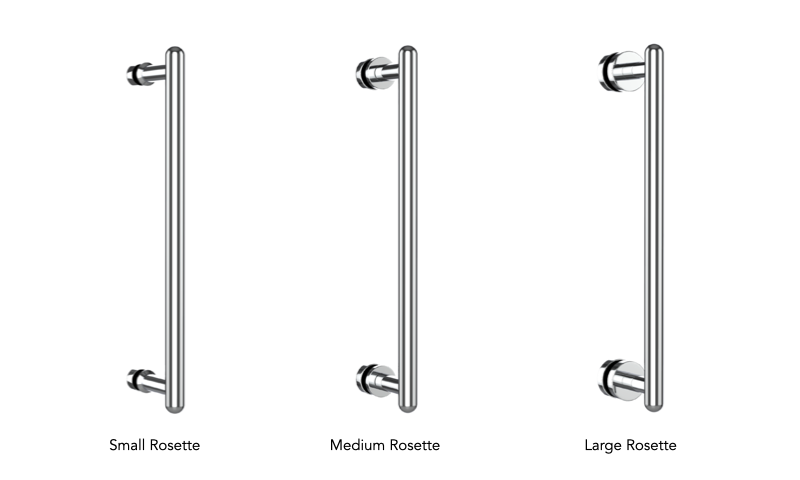 Neelnox AIR-SSD18-MR Aire 18 Single Door Handle Medium Rosette - Parent