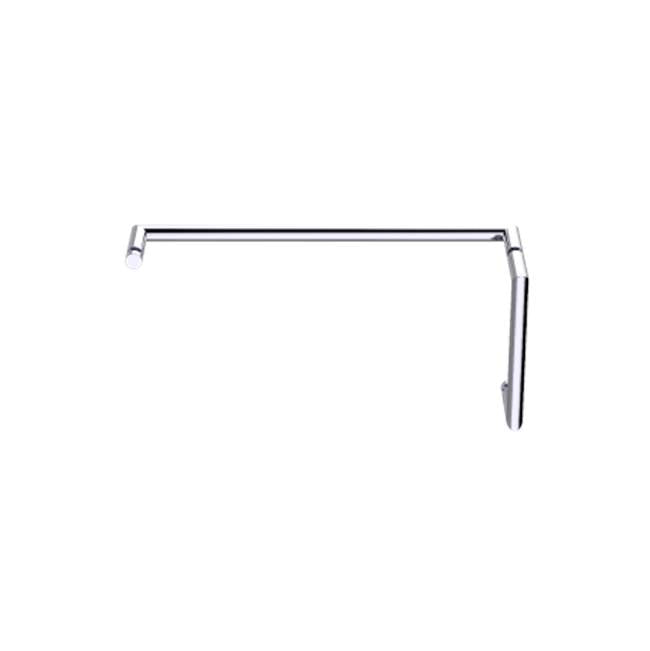 Kartners 18870818 Seville 8" X18" Offset Shower Door Handles - Parent