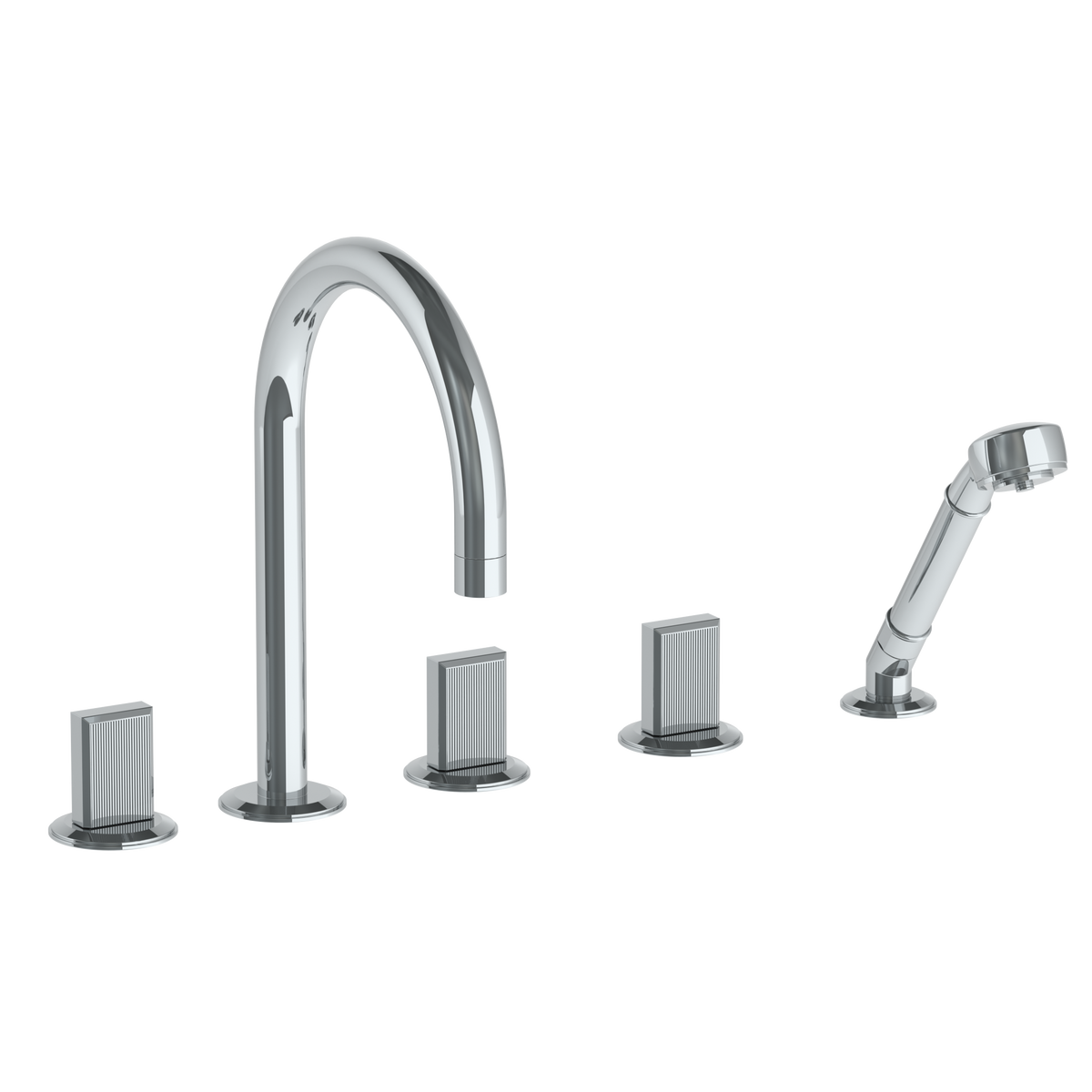 Watermark WM-19-8.1GB-LT6L Refinement 19 5 Hole Gooseneck Bath Set - Parent