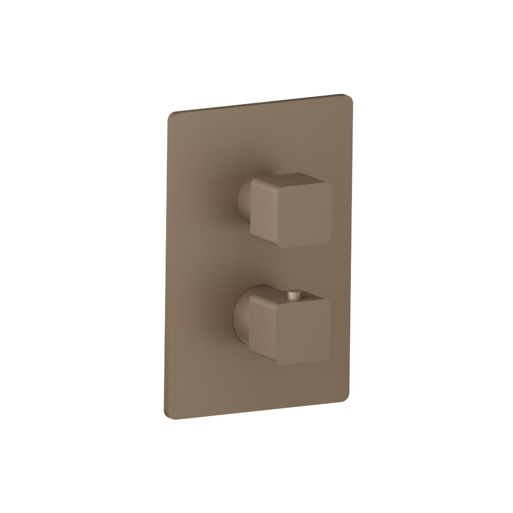 Flusso Serie 196 196.4101 3/4" Thermostatic Shower Valve & Trim - 1 Output
