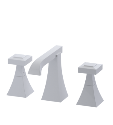 Rubinet 1AICQ Widespread Lav Set (Less Drain)