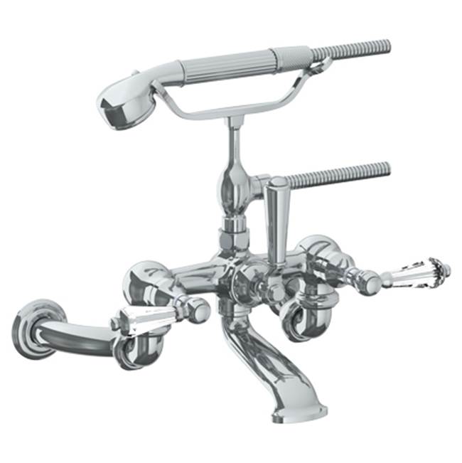 Watermark 201-5.2-R2 La Fleur Wall Mounted Exposed Bath Set With Hand Shower