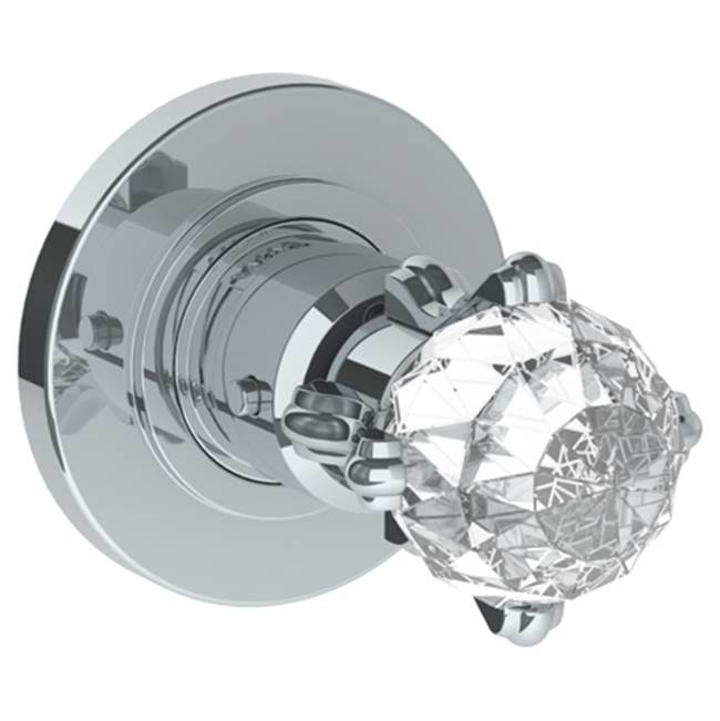 Watermark 201-T15-R2 La Fleur Wall Mounted Mini Thermostatic Shower Trim 3-1/2" Diameter