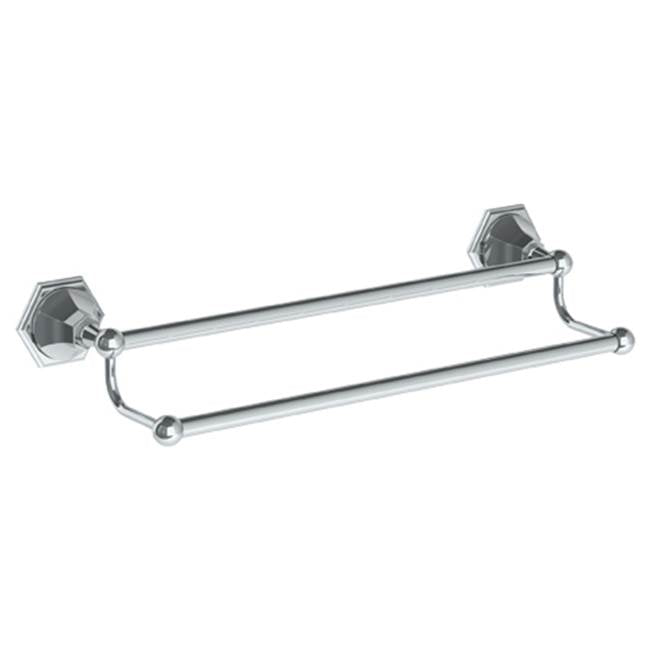 Watermark 205-0.2 Beverly Wall Mounted Double Towel Bar 18"