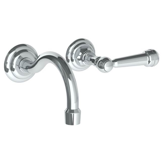 Watermark 206-1.2S-S2 Paris Wall Mounted 2 Hole Lavatory Set With 6 1/2" CTC Spout