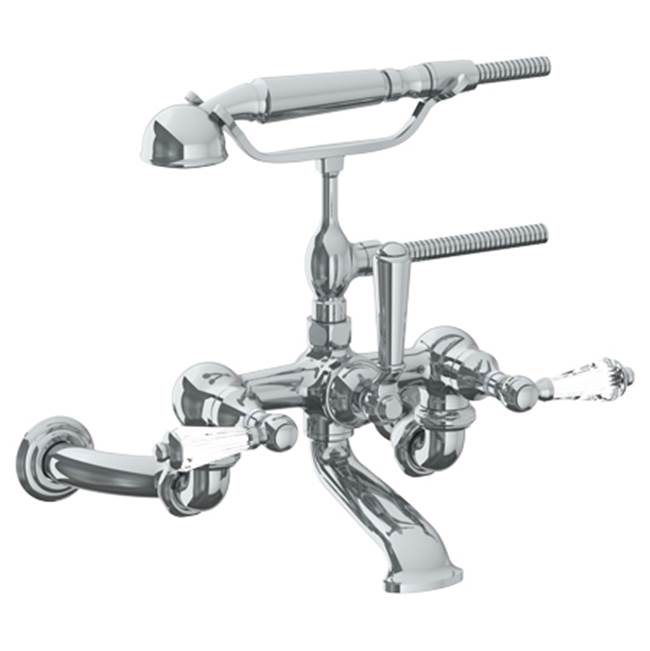 Watermark 206-5.2-SWA Paris Wall Mounted Exposed Bath Set With Hand Shower