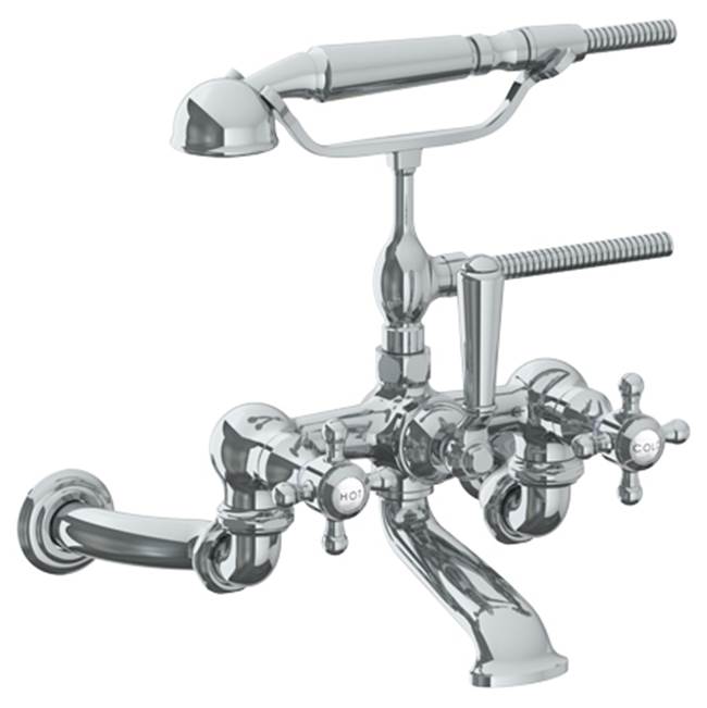 Watermark 206-5.2-V Paris Wall Mounted Exposed Bath Set With Hand Shower