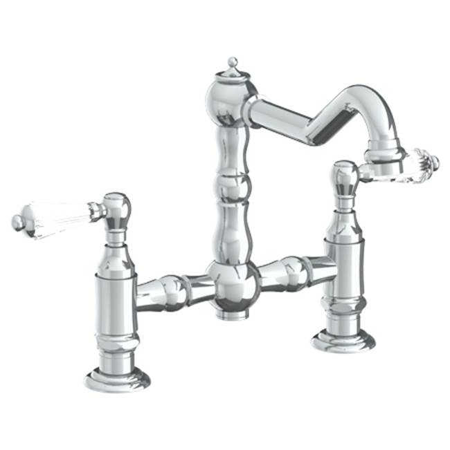 Watermark 206-7.5-SWA Paris Deck Mounted Bridge Kitchen Faucet