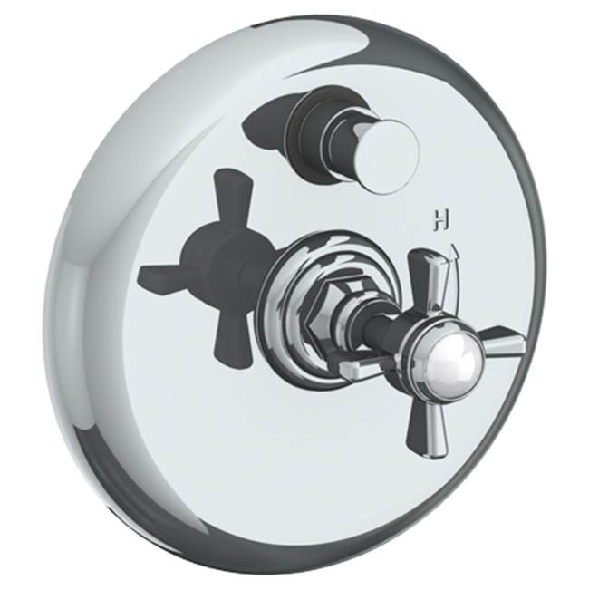 Watermark 206-P90-S1 Paris Wall Mounted Pressure Balance Shower Trim With Diverter 7" Diameter
