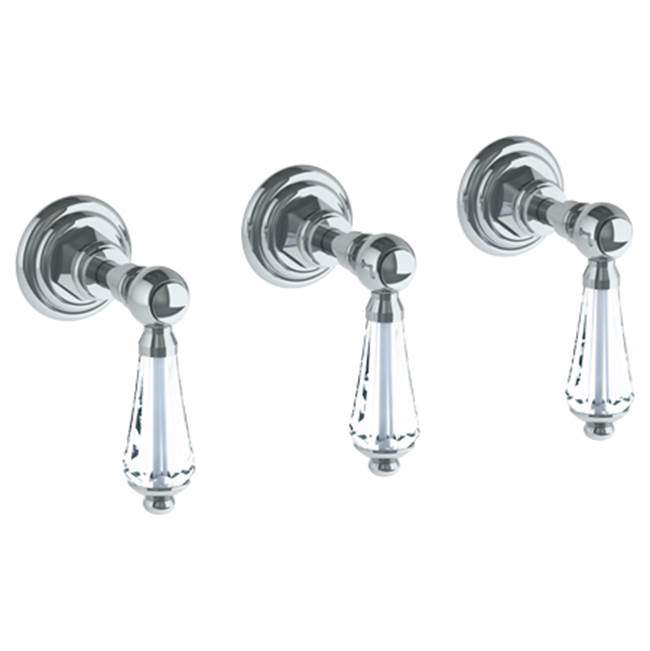 Watermark 206-WTR3-SWA Paris Wall Mounted 3-Valve Shower Trim