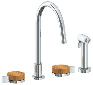 Watermark 21-7.1-E3xx Elements Deck Mounted 4 Hole Kitchen Set - Includes Side Spray - Parent