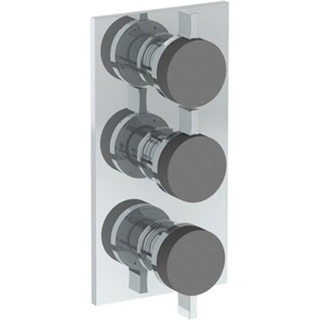 Watermark 21-T30-E3xx Elements Wall Mounted Thermostatic Shower Trim With 2 Built-In Controls 6-1/4" X 12"